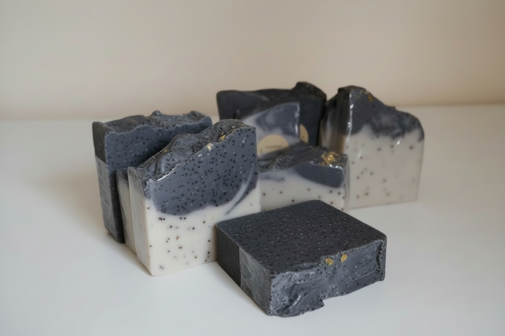 Charcoal & Poppy Seed Cleansing Bar